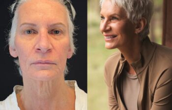 female patient before and after EVELIFT®